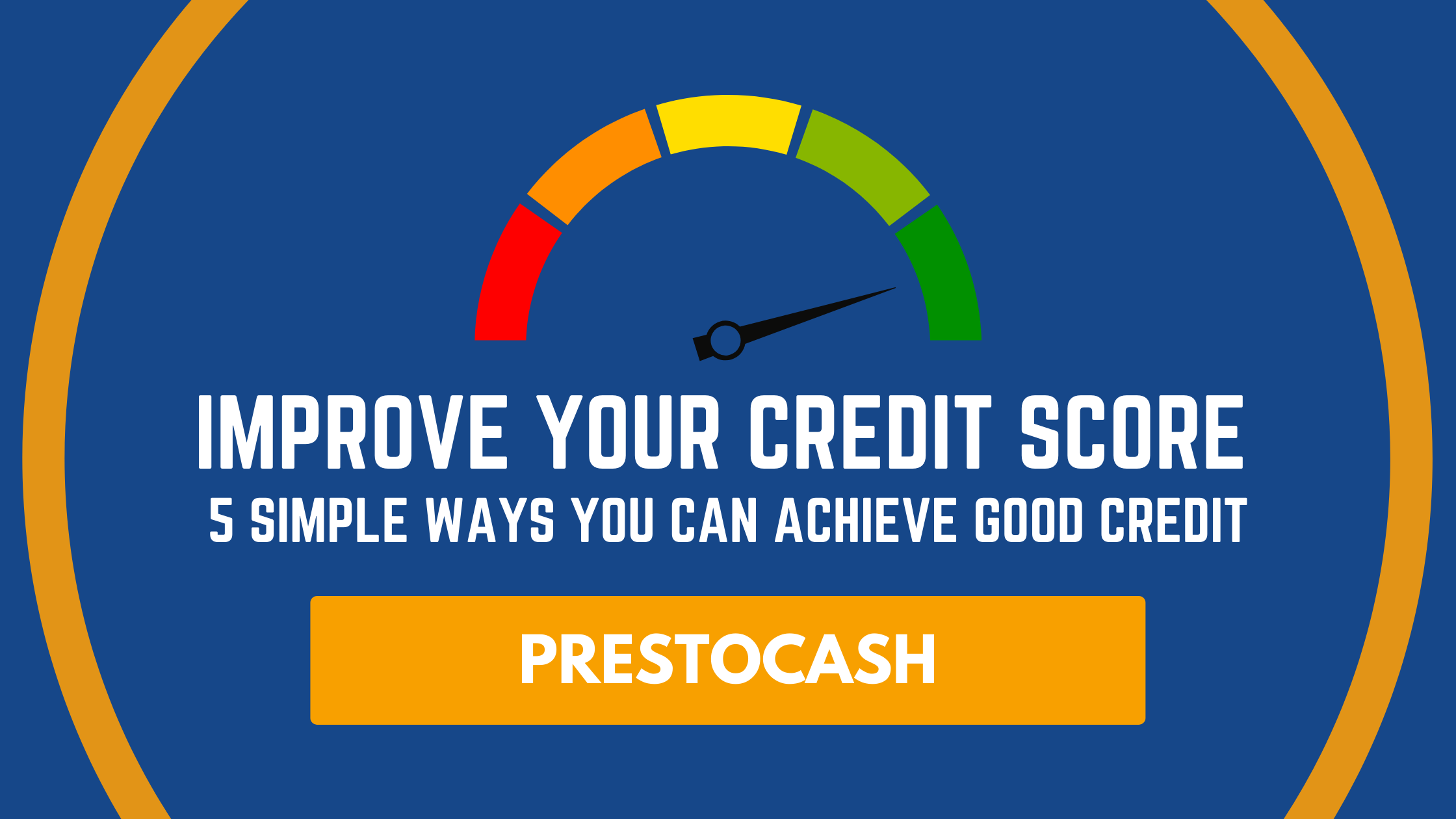 Graphic Design Blog Header (3) Graphic design with a barometer for good credit score